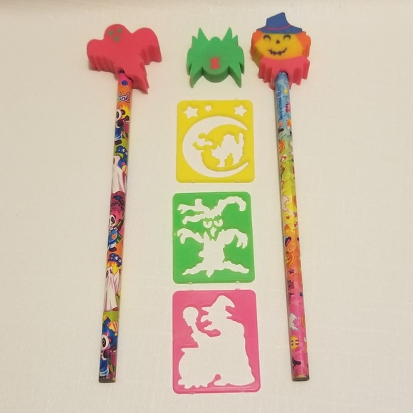 Lisa Frank Other - VGUC vtg Halloween Lisa Frank items